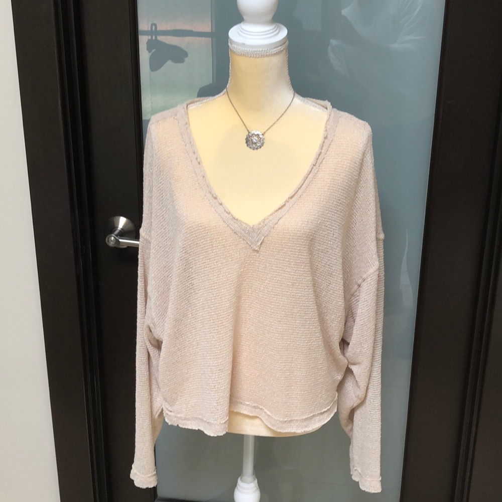 beautiful comfy creme shirt